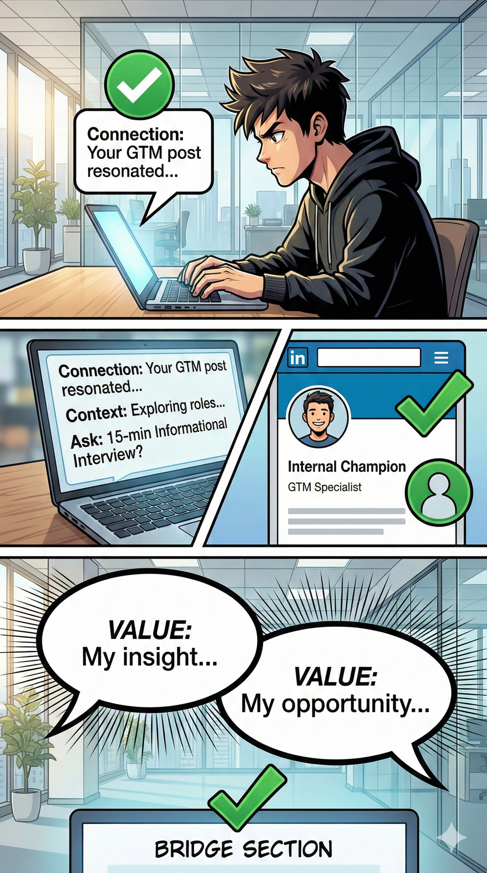 Informational Interviews - Bridge Method Outreach